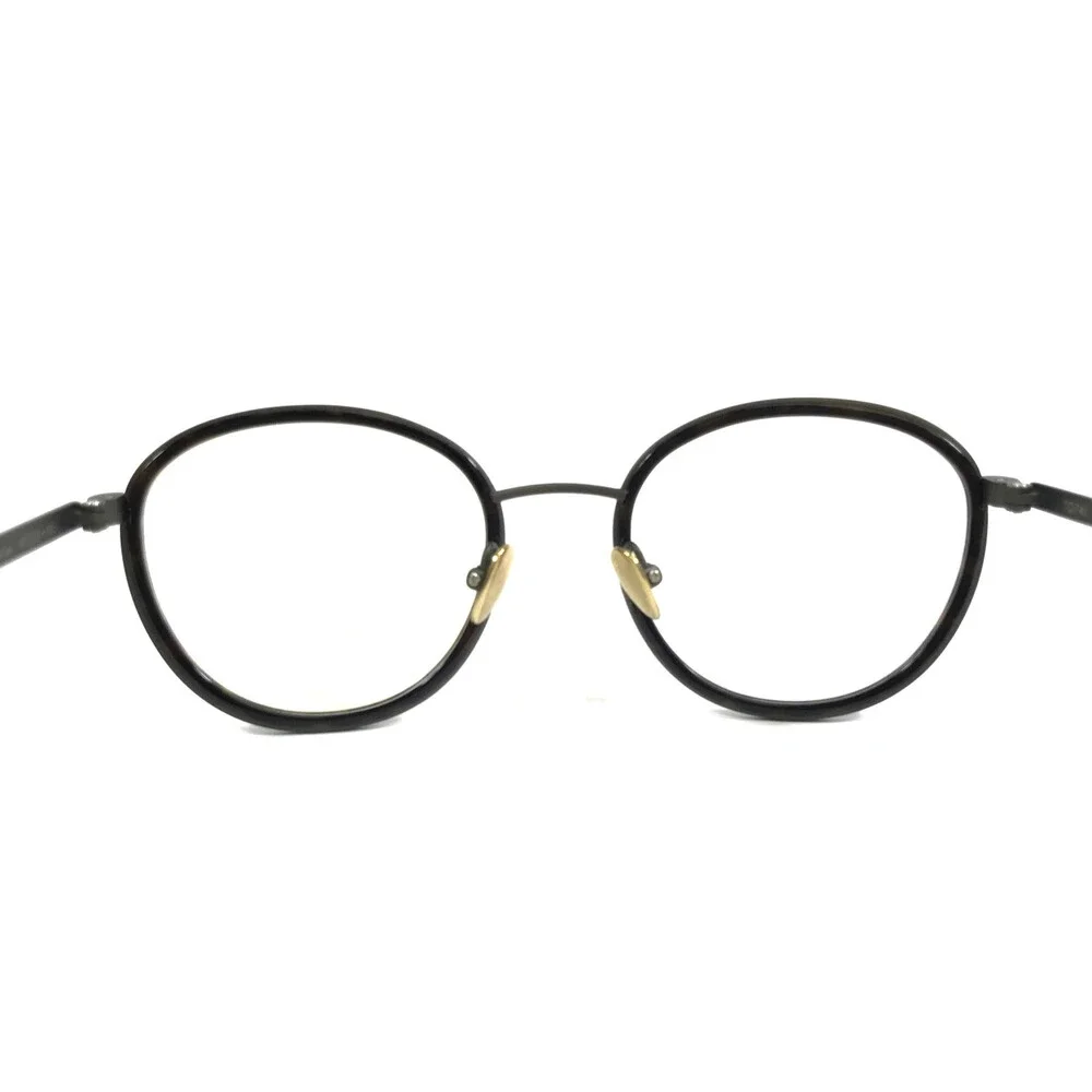 Tom Davies Eyeglasses Frames TD741 Col. 2207 Matte and Polished Black 47-19-140